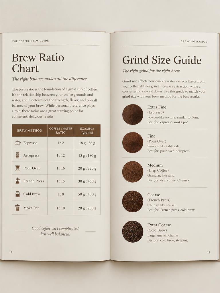 Ratio & Grind Guide
